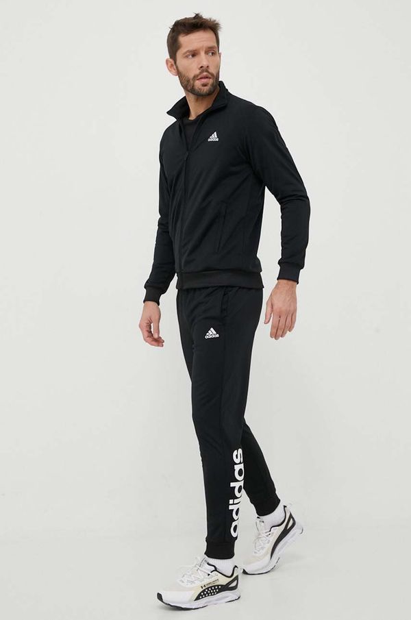 adidas Trenirka adidas za muškarce, boja: crna