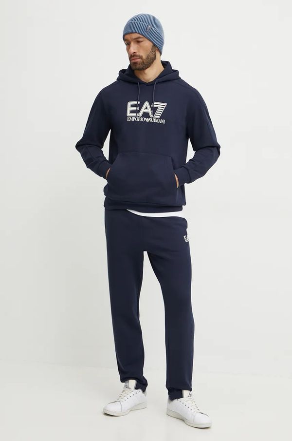 EA7 Emporio Armani Trenirka EA7 Emporio Armani za muškarce, boja: tamno plava, PJVTZ.6DPV65