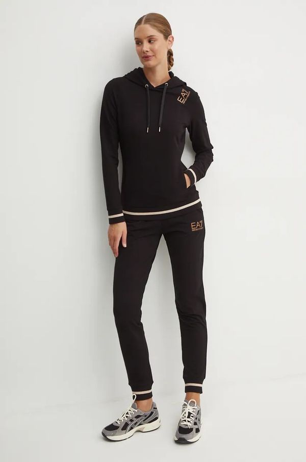 EA7 Emporio Armani Trenirka EA7 Emporio Armani za žene, boja: crna, TJTXZ.8NTV56