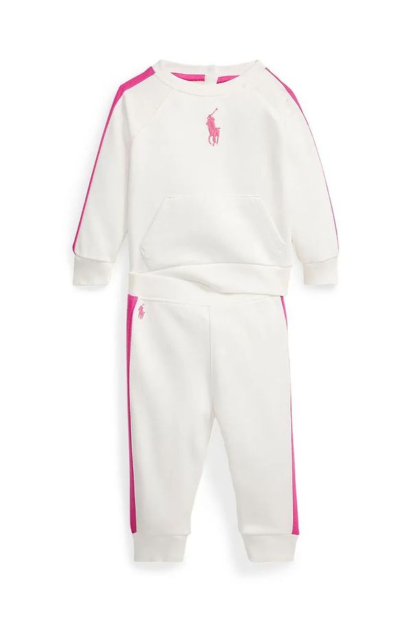 Polo Ralph Lauren Trenirka za bebe Polo Ralph Lauren boja: bijela, 310958141001
