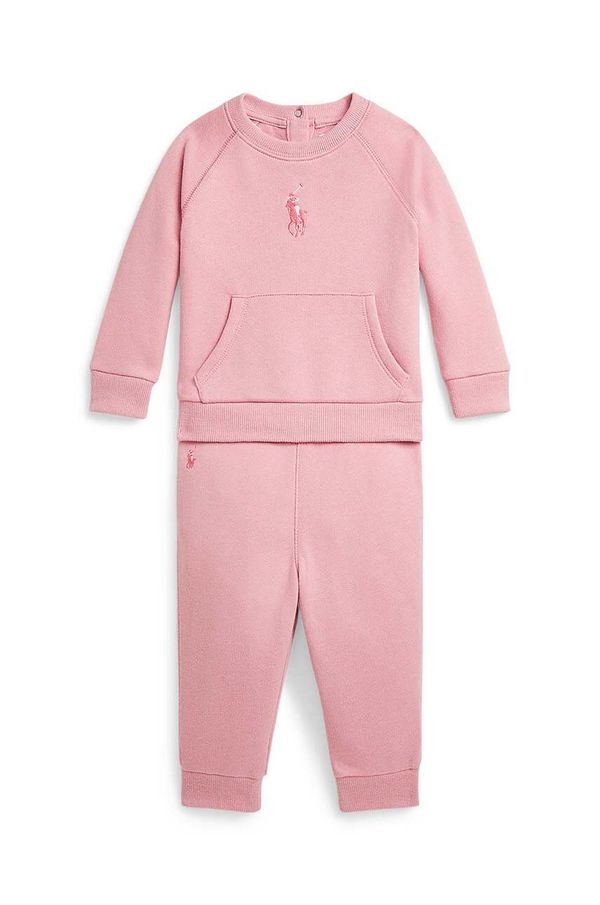 Polo Ralph Lauren Trenirka za bebe Polo Ralph Lauren boja: ružičasta, 310942248001