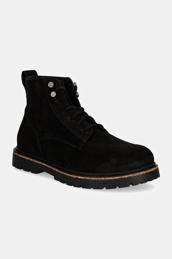 Birkenstock Visoke cipele Birkenstock Highwood Lace Mid za muškarce, boja: crna, 1028911