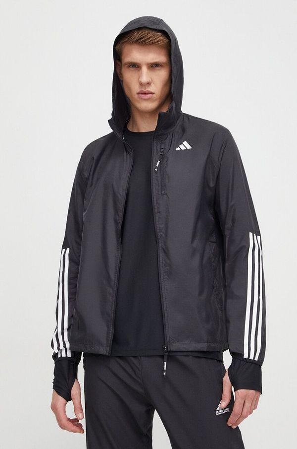 adidas Performance Vjetrovka adidas Performance boja: crna, za prijelazno razdoblje
