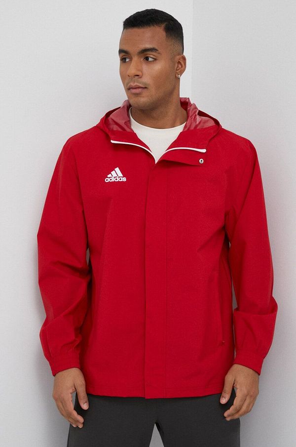 adidas Performance Vjetrovka adidas Performance Entrada 22 boja: crvena, za prijelazno razdoblje IK4009