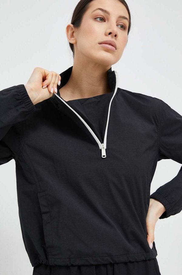 Calvin Klein Performance Vjetrovka Calvin Klein Performance CK Athletic boja: crna, za prijelazno razdoblje, oversize