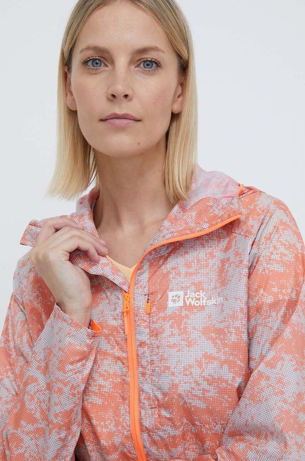 Jack Wolfskin Vjetrovka Jack Wolfskin Prelight Wind boja: narančasta, 1307851