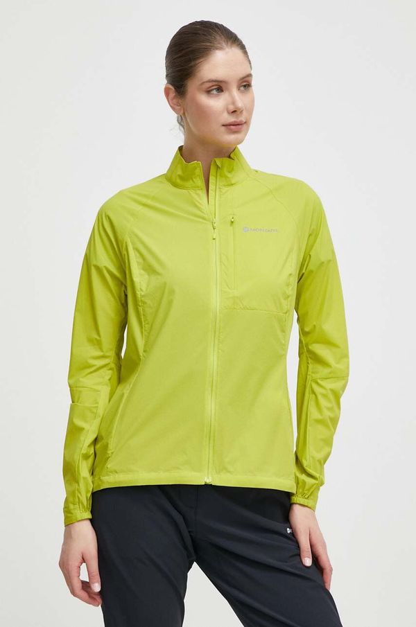 Montane Vjetrovka Montane Featherlite boja: zelena, FFLJK15