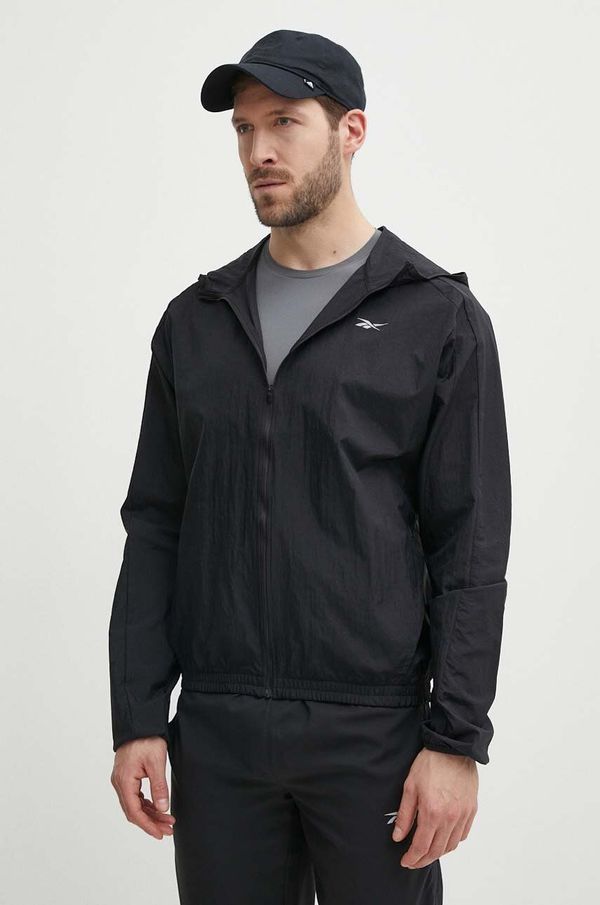 Reebok Vjetrovka Reebok boja: crna, 100075618