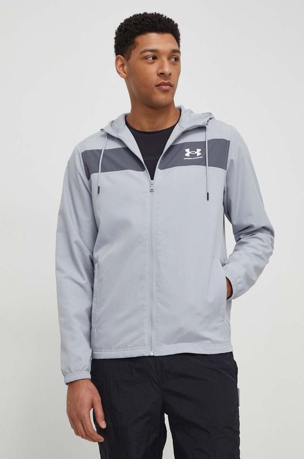 Under Armour Vjetrovka Under Armour boja: siva, za prijelazno razdoblje, 1361621