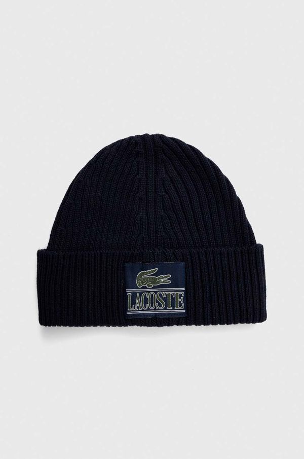 Lacoste Vunena kapa Lacoste boja: tamno plava, vunena
