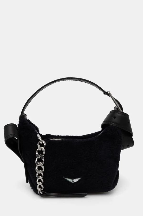 Zadig&Voltaire Vunena torba ZADIG&VOLTAIRE boja: crna, LWBA02550