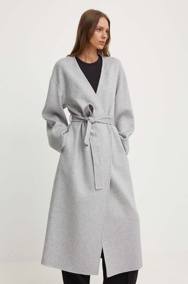 Calvin Klein Vuneni kaput Calvin Klein boja: siva, za prijelazno razdoblje, K20K207086