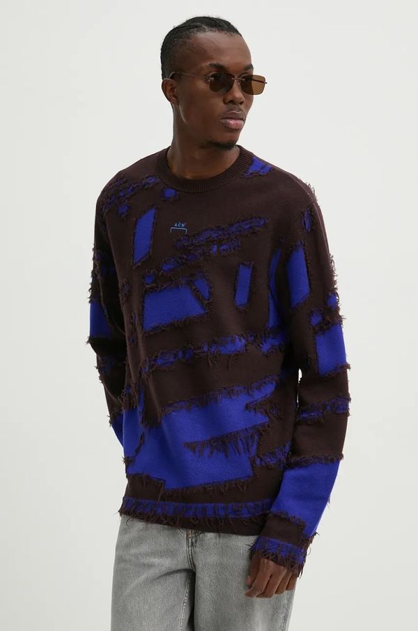 A-COLD-WALL* Vuneni pulover A-COLD-WALL* Frontage Knit Crewneck za muškarce, ACWMK169