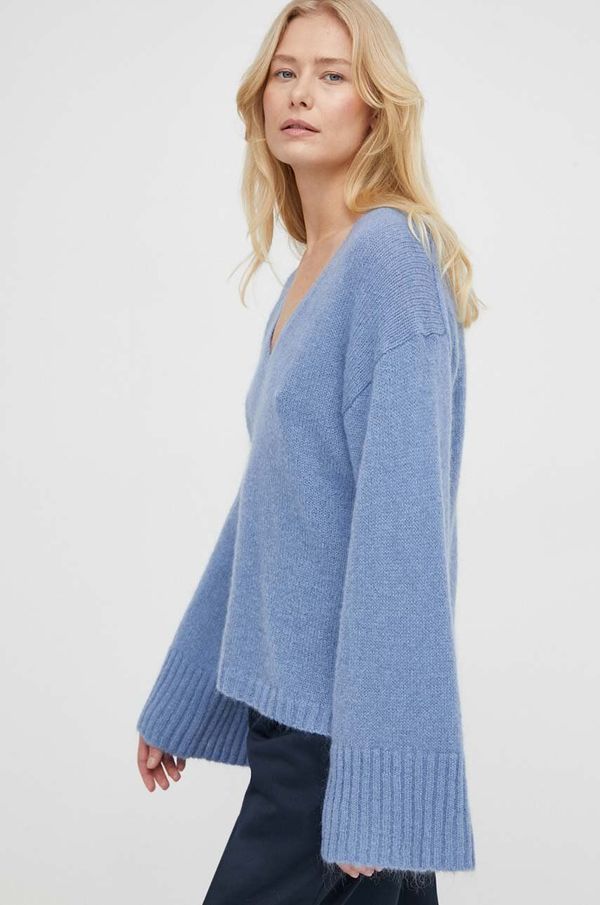 By Malene Birger Vuneni pulover By Malene Birger za žene, topli