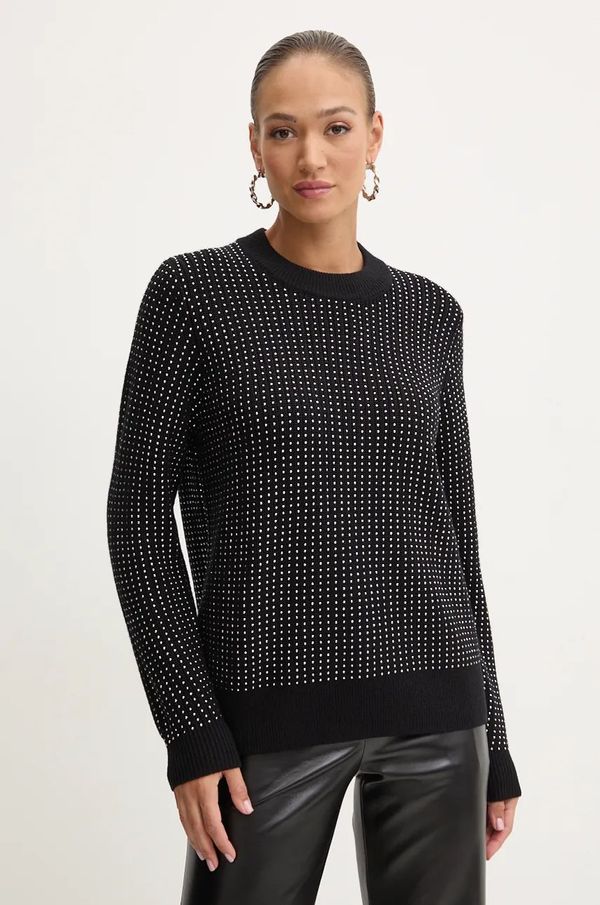 MICHAEL Michael Kors Vuneni pulover MICHAEL Michael Kors za žene, boja: crna, MF46124F2G