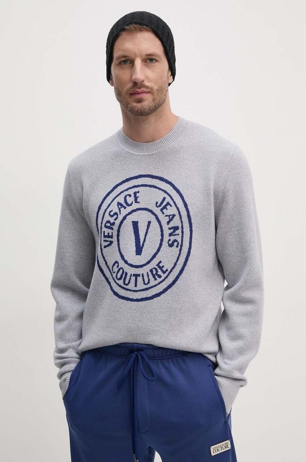Versace Jeans Couture Vuneni pulover Versace Jeans Couture za muškarce, 77GAFM02 CMH42
