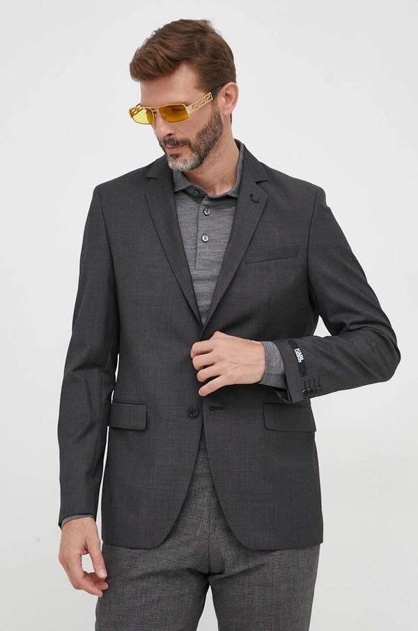 Karl Lagerfeld Vuneni sako Karl Lagerfeld boja: siva