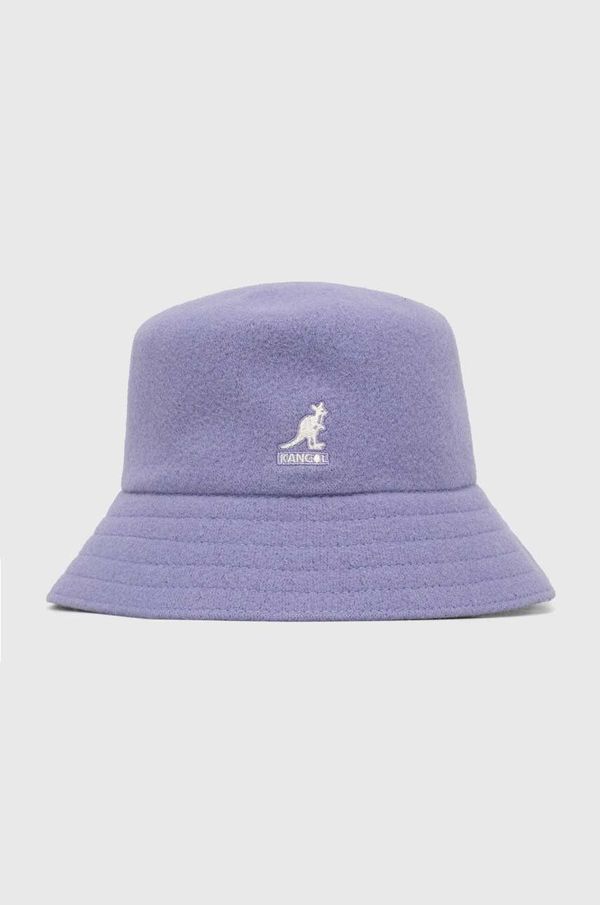 Kangol Vuneni šešir Kangol boja: ljubičasta, vuneni