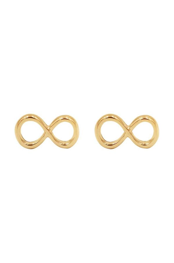 Lilou Zlatne naušnice Lilou Infinity
