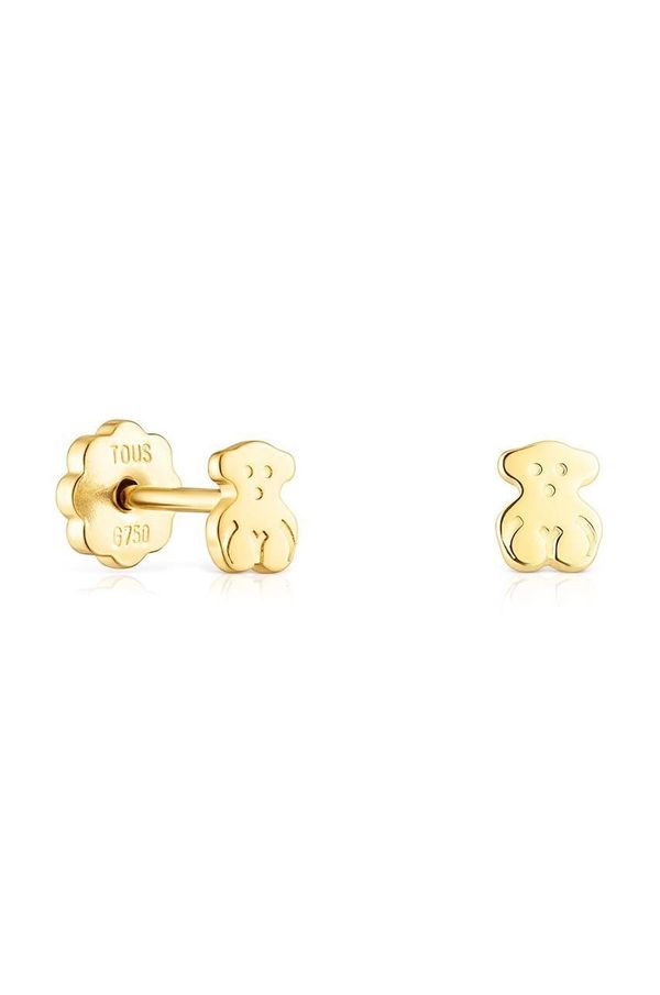 Tous Zlatne naušnice Tous Bear 1003595700