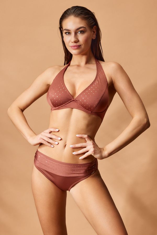 Astratex Dvodijelni kupaći kostim Glitter Brown II