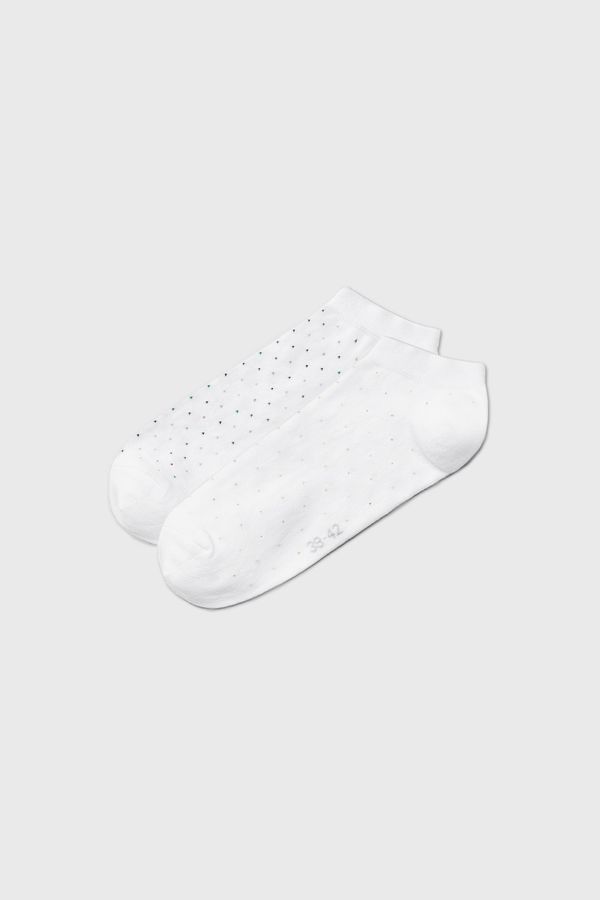 BOMA 2PACK Pamučne čarape Piki do gležnja