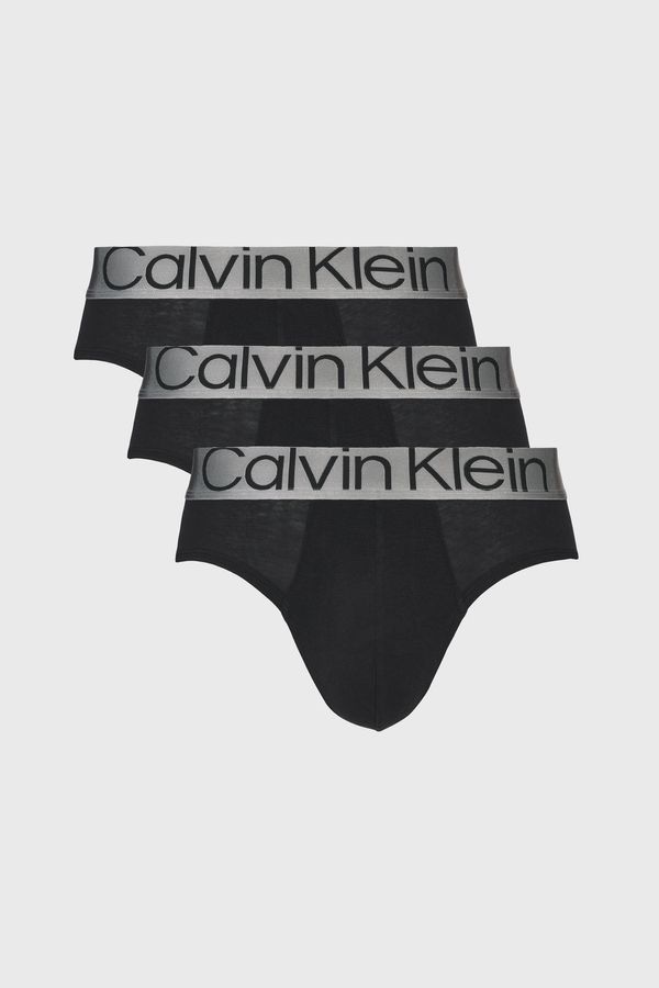 Calvin Klein 3PACK Muške gaće Calvin Klein Steel Cotton