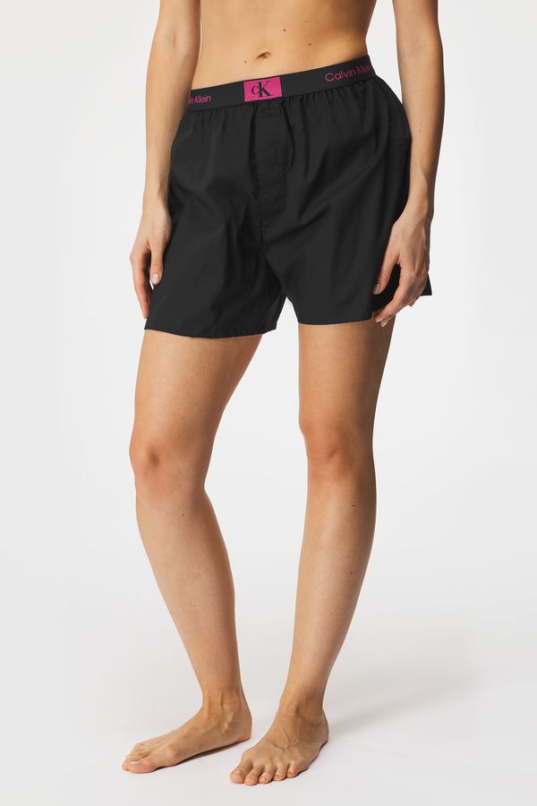 Calvin Klein Kratke pamučne hlače za spavanje Calvin Klein Boxer Traditional