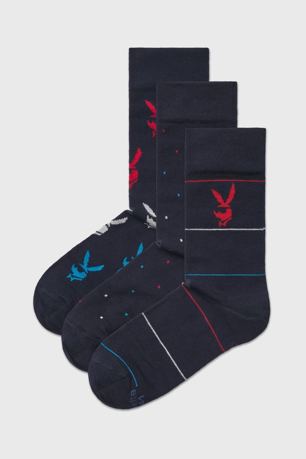 Cornette 3PACK Čarape Bunny visoke