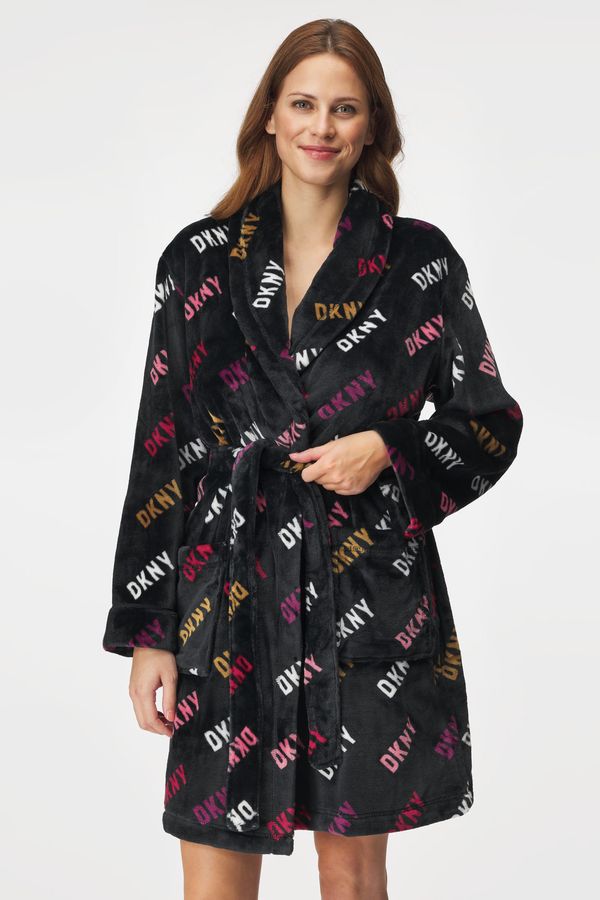 DKNY Topli ogrtač DKNY Logo kratki