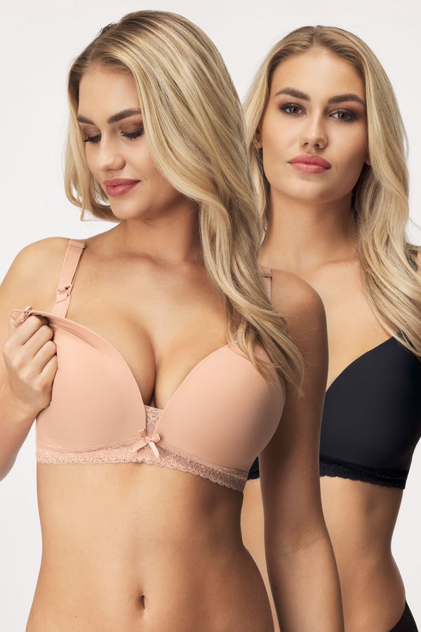 Dorina 2PACK Grudnjak za dojenje May Eco II podstavljeni