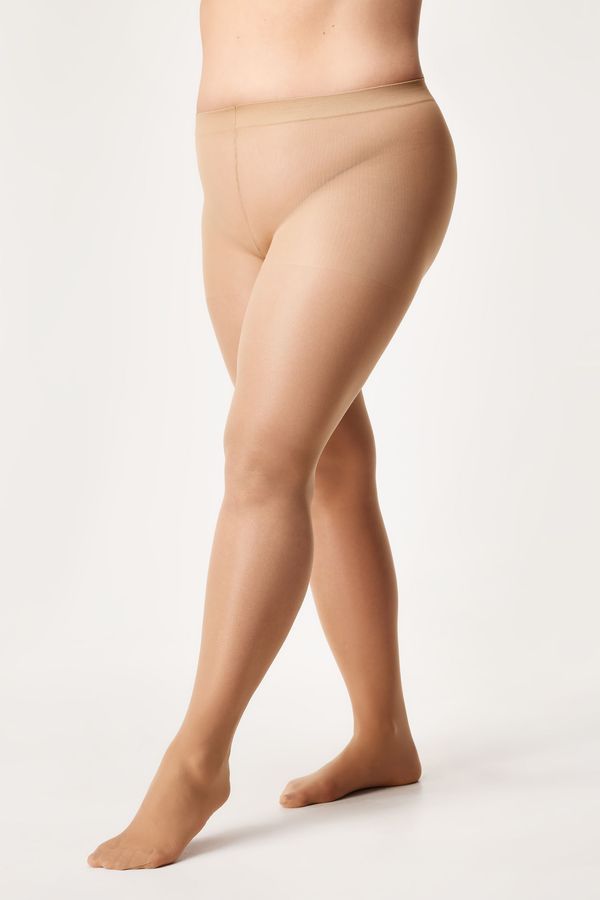 Giulia Čarape s gaćicama Plus Size Positive Look 40 DEN