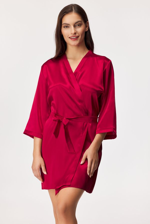 Irall Elegantni ogrtač Aria Burgundy