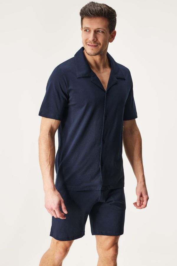 Jack & Jones Pamučna pidžama JACK AND JONES Mathew kratka