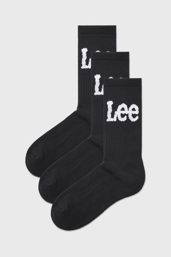 Lee 3PACK Sportske čarape Lee Crobett visoke