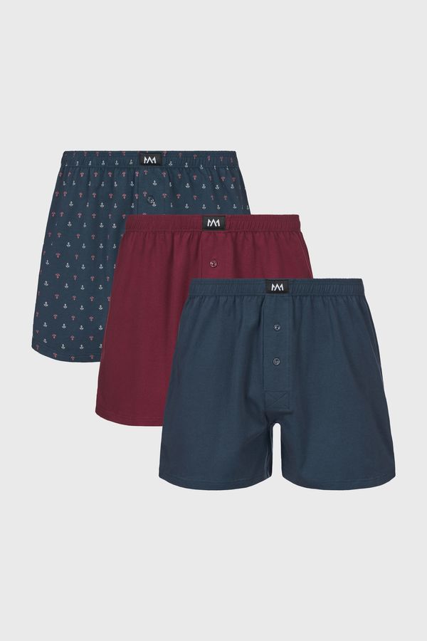 MEN-A 3PACK Bokserice MEN-A Sailor