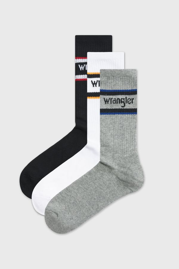 Wrangler 3PACK Sportske čarape Wrangler Frew visoke