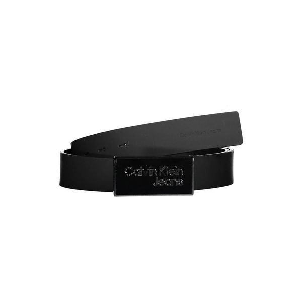 Calvin Klein CALVIN KLEIN BLACK MAN LEATHER BELT