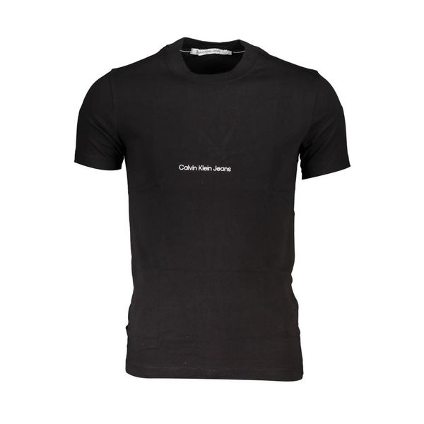 Calvin Klein CALVIN KLEIN BLACK MEN'S SHORT SLEEVE T-SHIRT