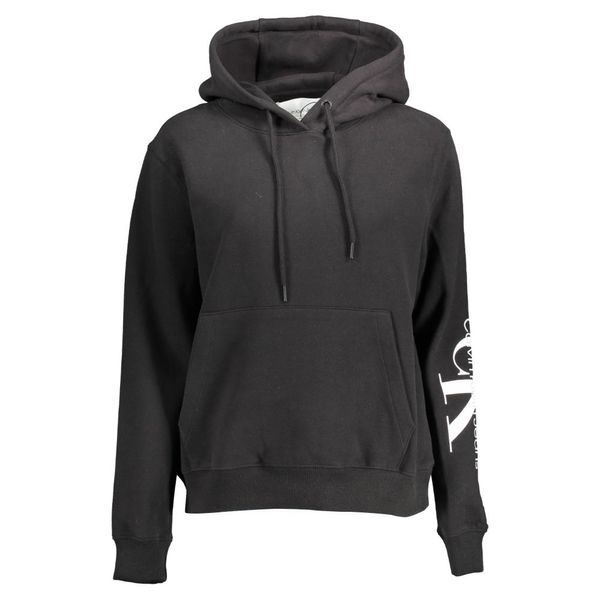 Calvin Klein CALVIN KLEIN SWEATSHIRT WITHOUT ZIP WOMAN BLACK