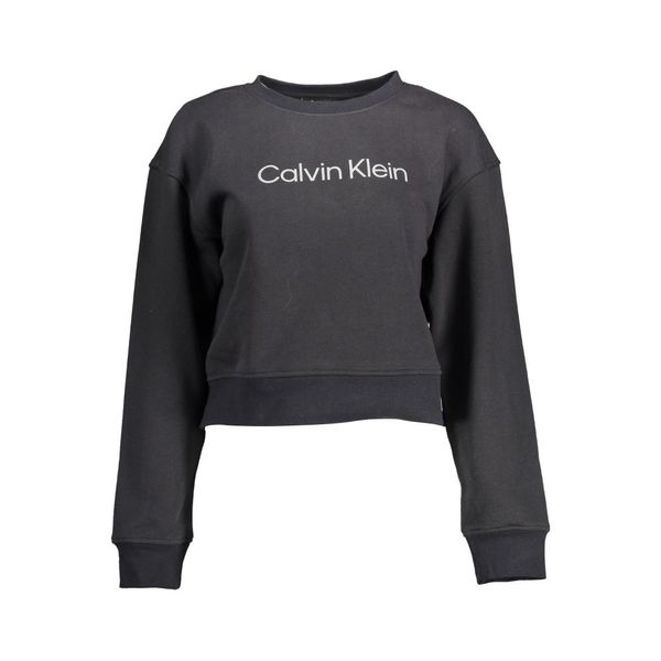 Calvin Klein CALVIN KLEIN SWEATSHIRT WITHOUT ZIP WOMAN BLACK
