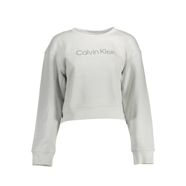 Calvin Klein CALVIN KLEIN SWEATSHIRT WITHOUT ZIP WOMAN GRAY