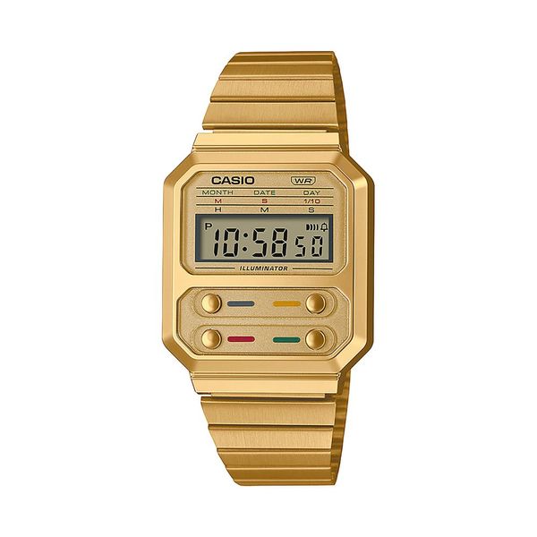 Casio Casio sat Vintage uniseks A100WEG-9AEF