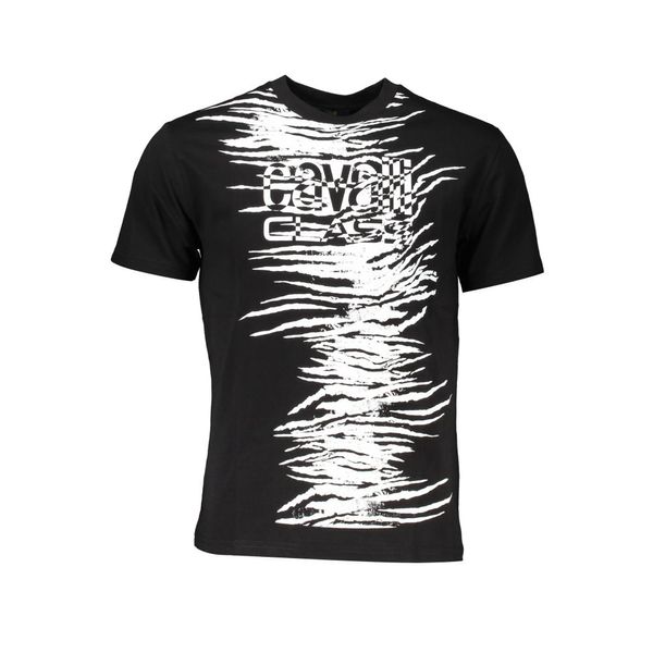 Cavalli Class CAVALLI CLASS T-SHIRT SHORT SLEEVE MAN BLACK