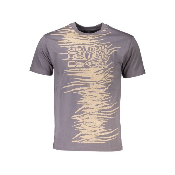 Cavalli Class CAVALLI CLASS T-SHIRT SHORT SLEEVE MAN GRAY