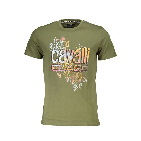Cavalli Class CAVALLI CLASS T-SHIRT SHORT SLEEVE MAN GREEN
