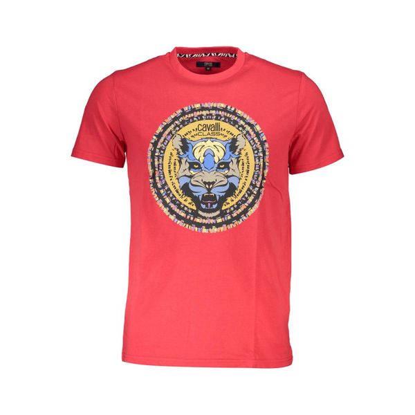 Cavalli Class CAVALLI CLASS T-SHIRT SHORT SLEEVE MAN RED