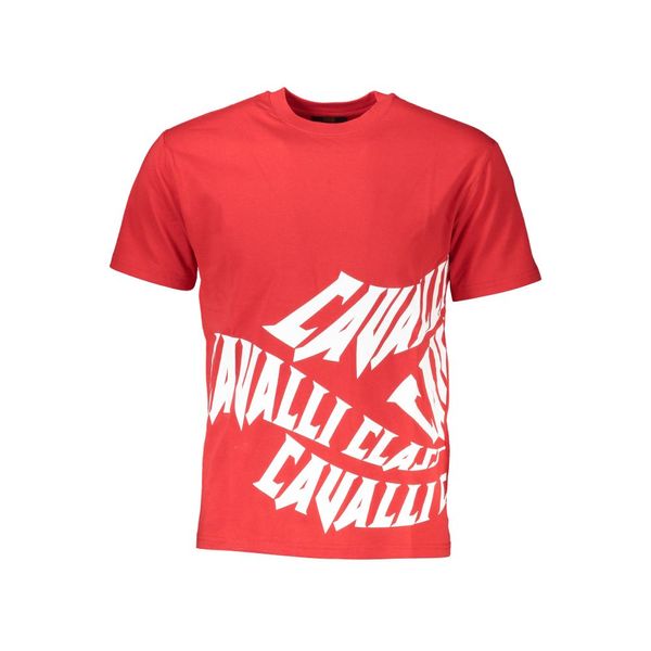 Cavalli Class CAVALLI CLASS T-SHIRT SHORT SLEEVE MAN RED