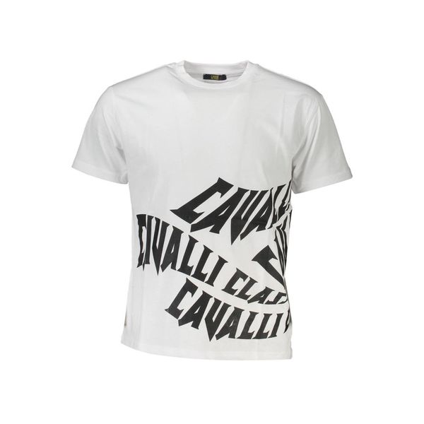 Cavalli Class CAVALLI CLASS T-SHIRT SHORT SLEEVE MAN WHITE