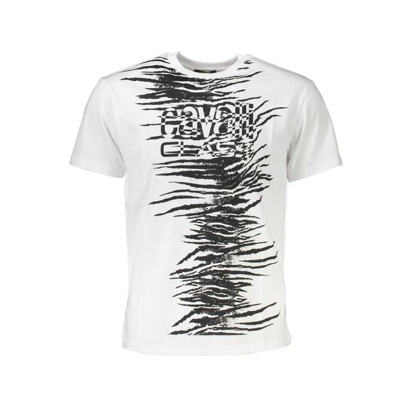 Cavalli Class CAVALLI CLASS T-SHIRT SHORT SLEEVE MAN WHITE